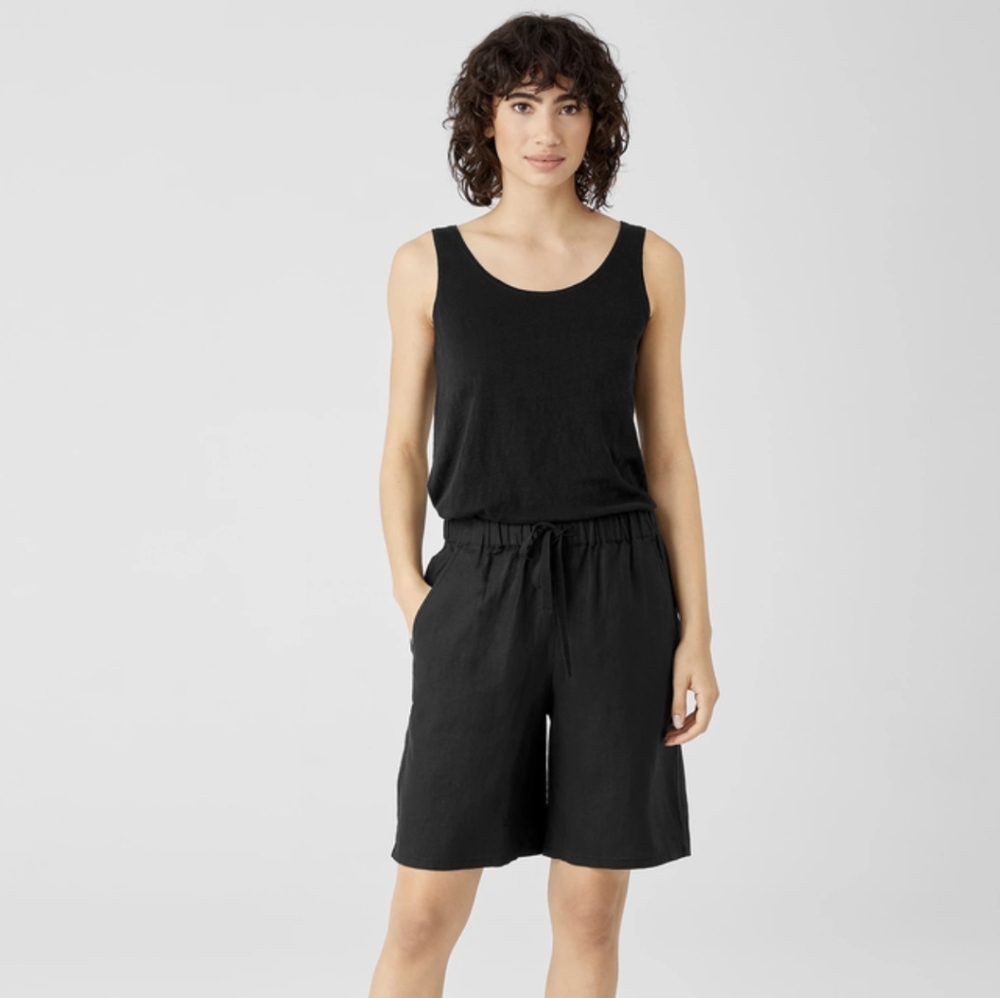 Eileen Fisher Organic Linen Shorts XXS